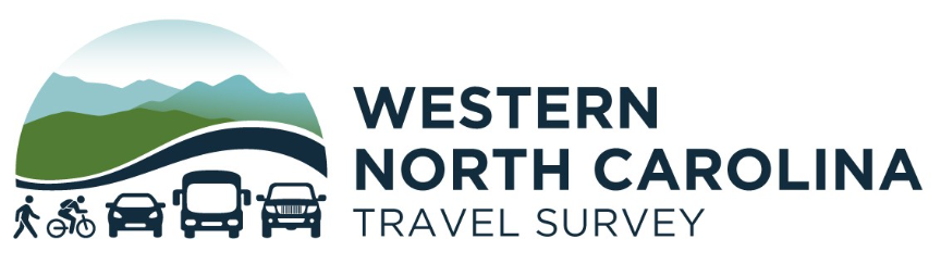 Logo of the Western North Carolina Travel Survey.